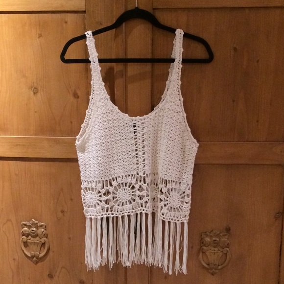 crochet tank top forever 21